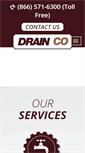 Mobile Screenshot of draincorocks.com